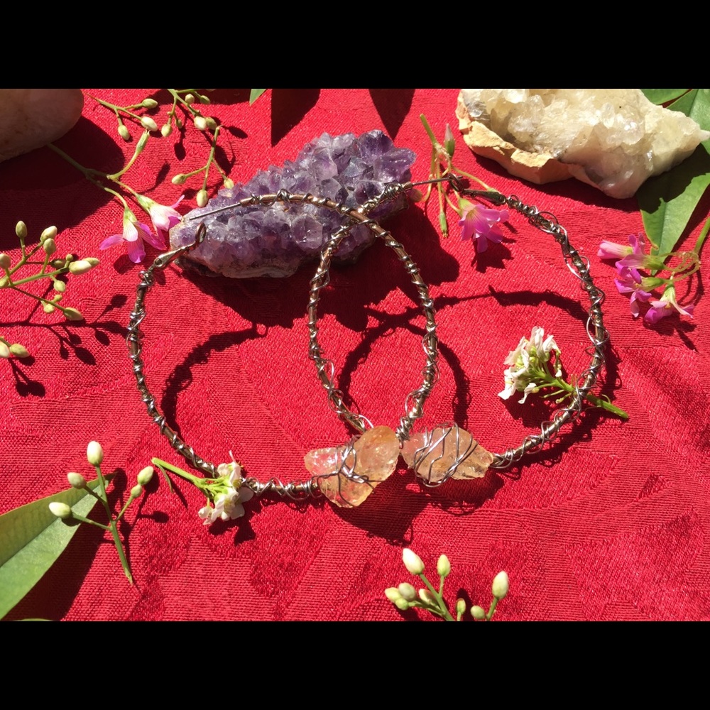 Hoop earrings